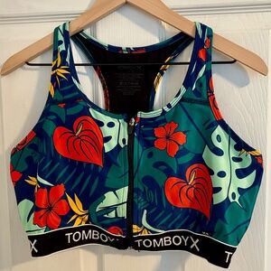 TomBoyX Racerback Swim Top